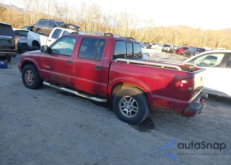 2002 GMC Sonoma Sls from USA, damaged, VIN 1GTDT13W42K210235